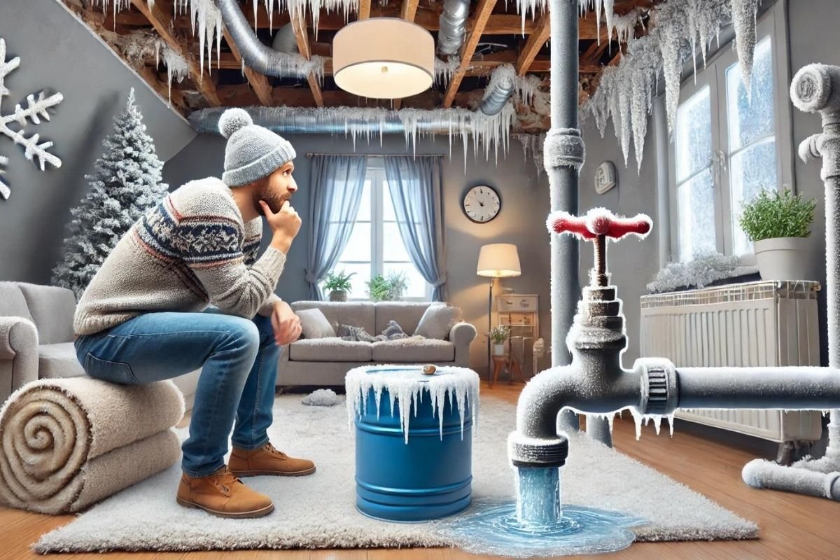 No Hot Water in House After Freezing Weather